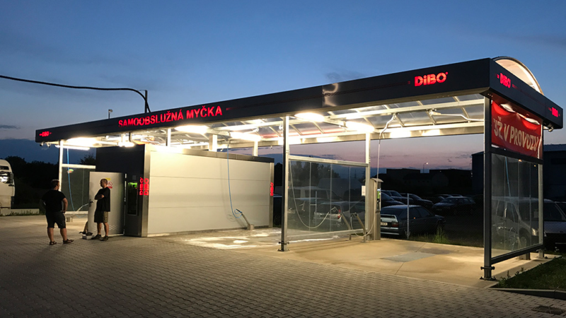 Dibo, carwash, Pilzen